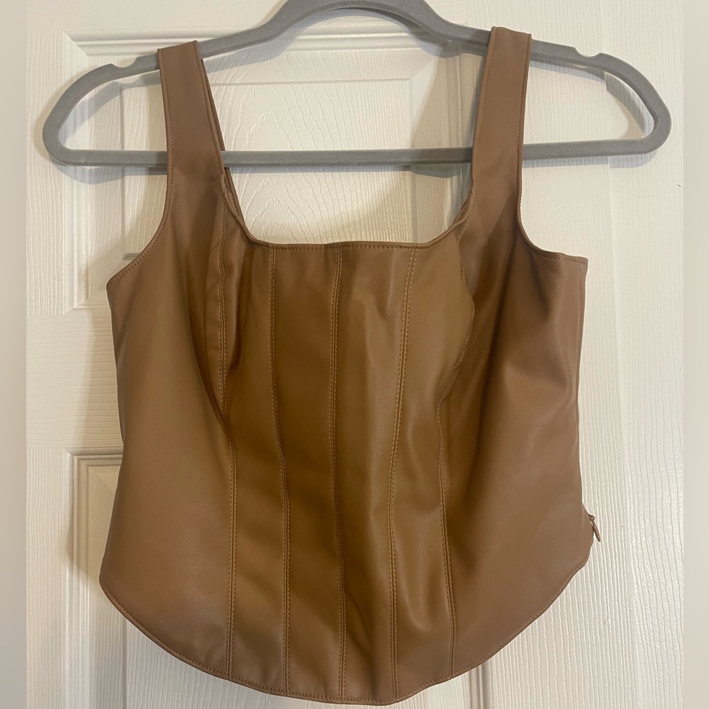 Abercrombie & Fitch Brown Tank Top